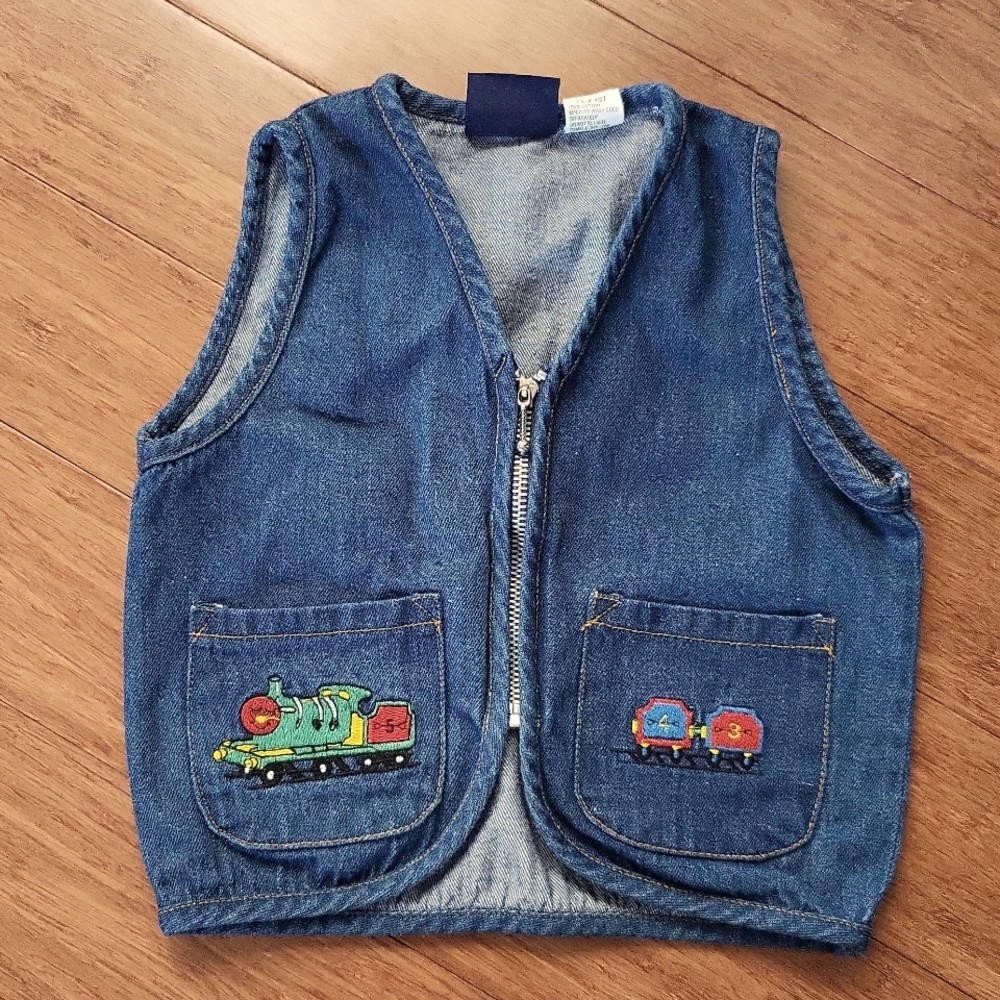 Vintage kids vest